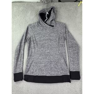 Lululemon Gray Asymmetrical Zip Hoodie Sweatshirt Medium